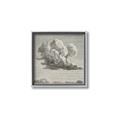 Picture of Sketched Clouds _GroupedProduct_Square_Canvas_Framed_