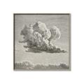 Picture of Sketched Clouds _GroupedProduct_Square_Canvas_Framed_