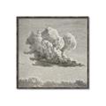 Picture of Sketched Clouds _GroupedProduct_Square_Canvas_Framed_