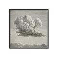 Picture of Sketched Clouds _GroupedProduct_Square_Canvas_Framed_