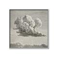 Picture of Sketched Clouds _GroupedProduct_Square_Canvas_Framed_