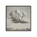 Picture of Sketched Clouds _GroupedProduct_Square_Canvas_Framed_