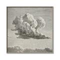 Picture of Sketched Clouds _GroupedProduct_Square_Canvas_Framed_