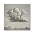 Picture of Sketched Clouds _GroupedProduct_Square_Canvas_Framed_
