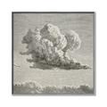 Picture of Sketched Clouds _GroupedProduct_Square_Canvas_Framed_