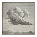 Picture of Sketched Clouds _GroupedProduct_Square_Canvas_Framed_