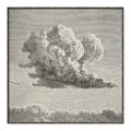 Picture of Sketched Clouds _GroupedProduct_Square_Canvas_Framed_