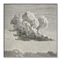 Picture of Sketched Clouds _GroupedProduct_Square_Canvas_Framed_