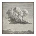 Picture of Sketched Clouds _GroupedProduct_Square_Canvas_Framed_