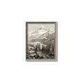 Picture of Mountain Peaks _GroupedProduct_Rectangle_Portrait_Canvas_Framed_