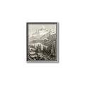 Picture of Mountain Peaks _GroupedProduct_Rectangle_Portrait_Canvas_Framed_