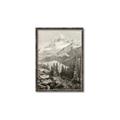 Picture of Mountain Peaks _GroupedProduct_Rectangle_Portrait_Canvas_Framed_