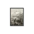 Picture of Mountain Peaks _GroupedProduct_Rectangle_Portrait_Canvas_Framed_