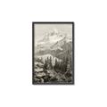 Picture of Mountain Peaks _GroupedProduct_Rectangle_Portrait_Canvas_Framed_
