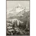 Picture of Mountain Peaks _GroupedProduct_Rectangle_Portrait_Canvas_Framed_