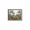 Picture of Jungle Flowers  _GroupedProduct_Rectangle_Landscape_Canvas_Framed_