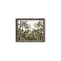 Picture of Jungle Flowers  _GroupedProduct_Rectangle_Landscape_Canvas_Framed_