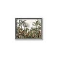 Picture of Jungle Flowers  _GroupedProduct_Rectangle_Landscape_Canvas_Framed_