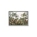Picture of Jungle Flowers  _GroupedProduct_Rectangle_Landscape_Canvas_Framed_
