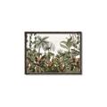 Picture of Jungle Flowers  _GroupedProduct_Rectangle_Landscape_Canvas_Framed_