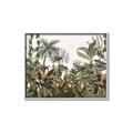 Picture of Jungle Flowers  _GroupedProduct_Rectangle_Landscape_Canvas_Framed_