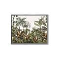 Picture of Jungle Flowers  _GroupedProduct_Rectangle_Landscape_Canvas_Framed_