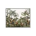 Picture of Jungle Flowers  _GroupedProduct_Rectangle_Landscape_Canvas_Framed_