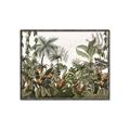 Picture of Jungle Flowers  _GroupedProduct_Rectangle_Landscape_Canvas_Framed_