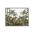 Picture of Jungle Flowers  _GroupedProduct_Rectangle_Landscape_Canvas_Framed_