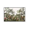 Picture of Jungle Flowers  _GroupedProduct_Rectangle_Landscape_Canvas_Framed_