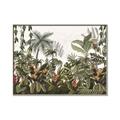 Picture of Jungle Flowers  _GroupedProduct_Rectangle_Landscape_Canvas_Framed_