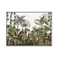 Picture of Jungle Flowers  _GroupedProduct_Rectangle_Landscape_Canvas_Framed_