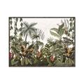 Picture of Jungle Flowers  _GroupedProduct_Rectangle_Landscape_Canvas_Framed_