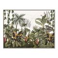 Picture of Jungle Flowers  _GroupedProduct_Rectangle_Landscape_Canvas_Framed_
