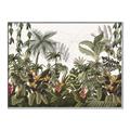 Picture of Jungle Flowers  _GroupedProduct_Rectangle_Landscape_Canvas_Framed_