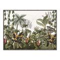 Picture of Jungle Flowers  _GroupedProduct_Rectangle_Landscape_Canvas_Framed_