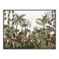 Picture of Jungle Flowers  _GroupedProduct_Rectangle_Landscape_Canvas_Framed_