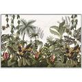 Picture of Jungle Flowers  _GroupedProduct_Rectangle_Landscape_Canvas_Framed_