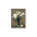 Picture of petals white _GroupedProduct_Rectangle_Portrait_Canvas_Framed_