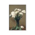 Picture of petals white _GroupedProduct_Rectangle_Portrait_Canvas_Framed_