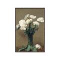 Picture of petals white _GroupedProduct_Rectangle_Portrait_Canvas_Framed_