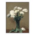 Picture of petals white _GroupedProduct_Rectangle_Portrait_Canvas_Framed_
