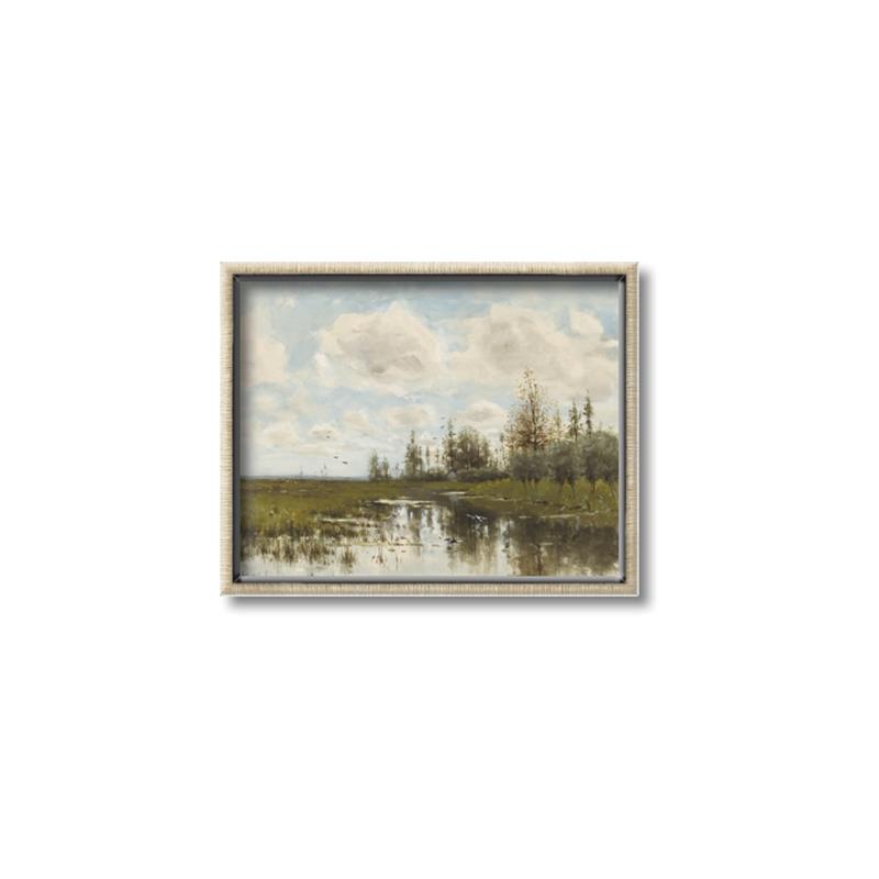 Picture of Green Creek _GroupedProduct_Rectangle_Landscape_Canvas_Framed_