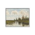 Picture of Green Creek _GroupedProduct_Rectangle_Landscape_Canvas_Framed_