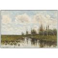 Picture of Green Creek _GroupedProduct_Rectangle_Landscape_Canvas_Framed_