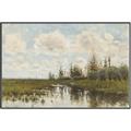 Picture of Green Creek _GroupedProduct_Rectangle_Landscape_Canvas_Framed_