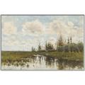 Picture of Green Creek _GroupedProduct_Rectangle_Landscape_Canvas_Framed_