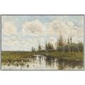 Picture of Green Creek _GroupedProduct_Rectangle_Landscape_Canvas_Framed_