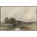 Picture of Roving River _GroupedProduct_Rectangle_Landscape_Canvas_Framed_