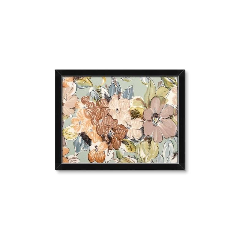 Picture of Pretty Florals III _GroupedProduct_Rectangle_Landscape_Framed_Matted_